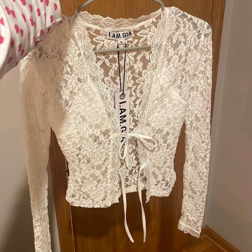 I.AM.GIA sapphire top